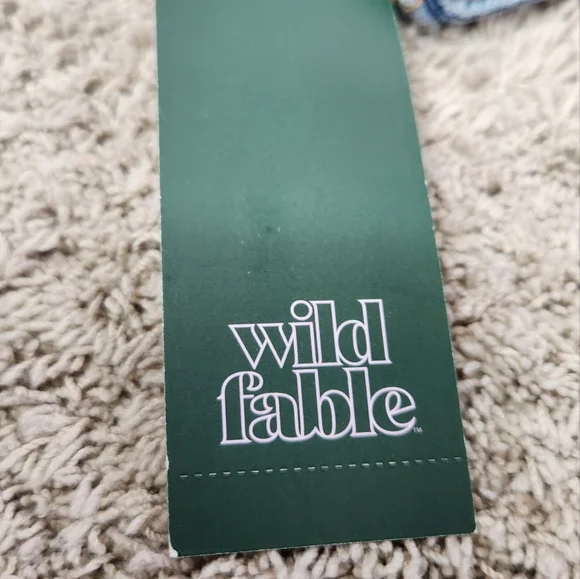 Wild Fable Women's Mid Rise Wide Leg Cargo Baggy Pants Medium Wash Size 2/31" - Picture 6 of 16